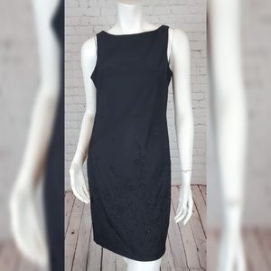 CDC Petite Little Black Sequence Dress